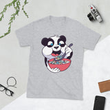 Panda Eating Cereal Men's T-Shirt