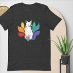 Fox Rainbow Tail Men's T-Shirt