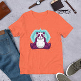 Panda Meditating Men's T-Shirt