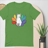 Fox Rainbow Tail Men's T-Shirt