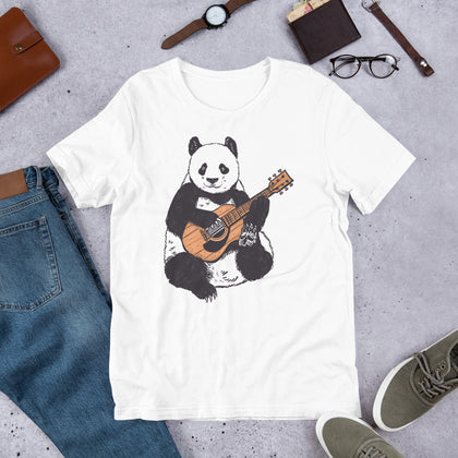 Panda Guitar Men's T-Shirt