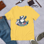 Panda Dabbing On Unicorn Men's T-Shirt